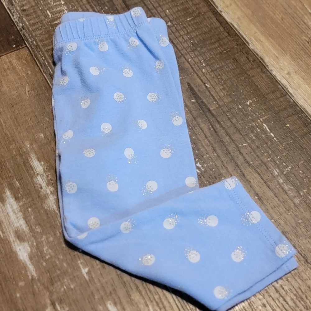 GAP Kids Blue Polka Dot Leggings